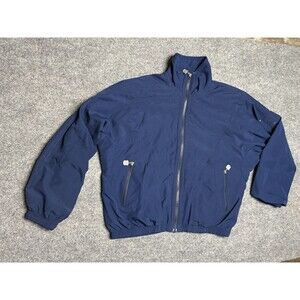 Kaelin Jacket Adult Small Blue Polyester Full Zip Vintage